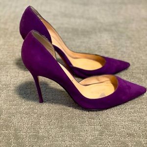 Christian Louboutin heels - purple - Authentic!